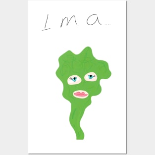 I'm a broccoli Posters and Art